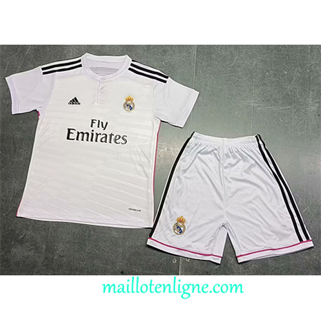 Thai Maillot Retro Real Madrid Enfant Domicile 2014-15 ligne 4429