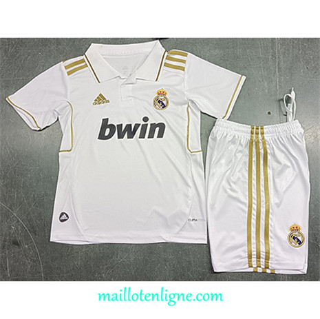 Thai Maillot Retro Real Madrid Enfant Domicile 2011-12 ligne 4433