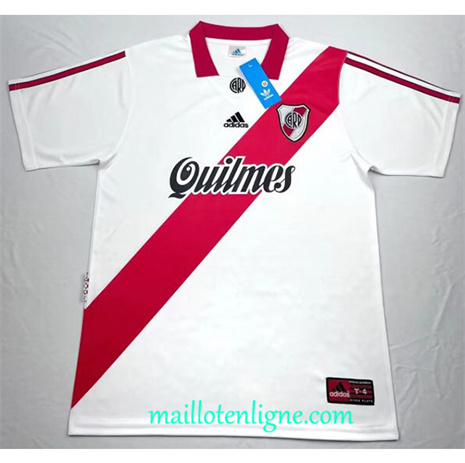 Thai Maillot Retro River Plate Domicile 1998-99 ligne 4437