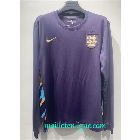 Thai Maillot Angleterre Exterieur Manche Longue 2024 2025 ligne 4450