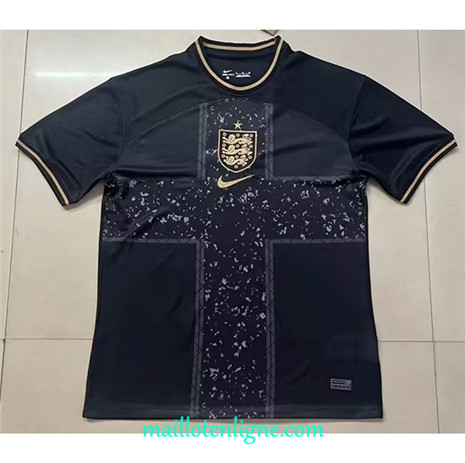 Thai Maillot Angleterre Noir 2023 2024 ligne 4454