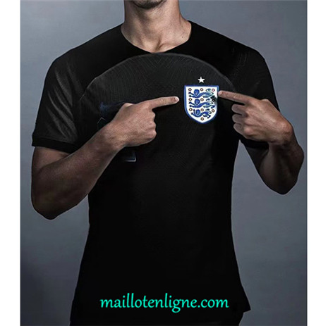 Thai Maillot Angleterre Noir 2023 2024 ligne 4455