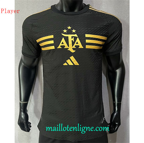 Thai Maillot Player Argentine édition spéciale Noir 2024 2025 ligne 4465