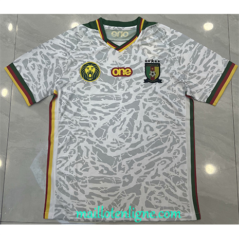 Thai Maillot Cameroun Édition spéciale Blanco 2024 2025 ligne 4492