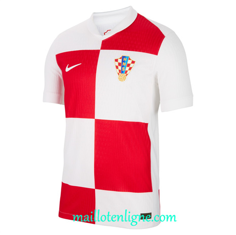 Thai Maillot Croatie Domicile 2024 2025 ligne 4506