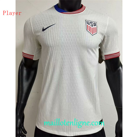 Thai Maillot Player Etats-Unis Domicile 2024 2025 ligne 4520