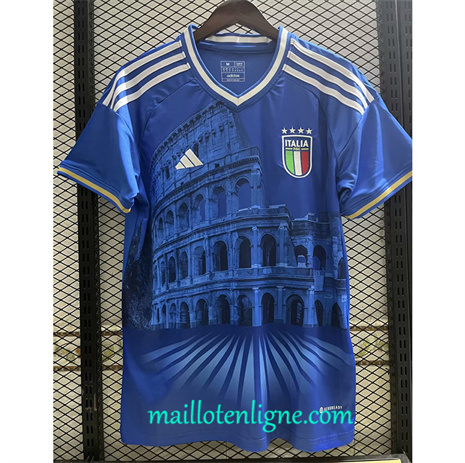 Thai Maillot Italie Spéciale Bleu 2024 2025 ligne 4532