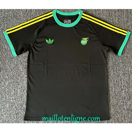 Thai Maillot Jamaica Noir 2024 2025 ligne 4539