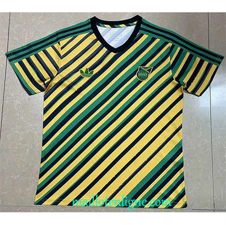 Thai Maillot Jamaica Vert 2024 2025 ligne 4540