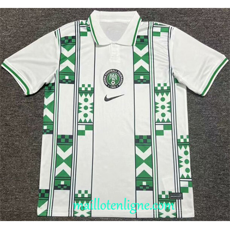 Thai Maillot Nigeria Exterieur Blanc 2024 2025 ligne 4576