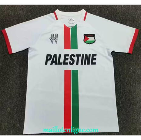 Thai Maillot Palestine Blanc 2023 2024 ligne 4586