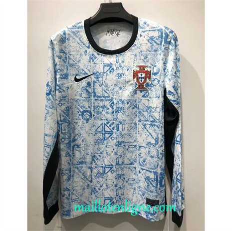 Thai Maillot Portugal Exterieur Manche Longue 2024 2025 ligne 4598