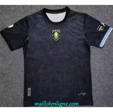 Thai Maillot Uruguay Noir 2024 2025 ligne 4620