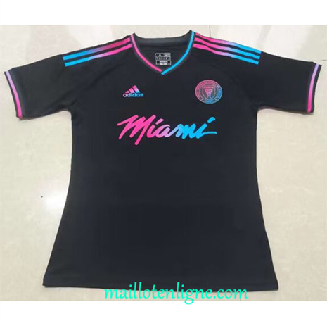 Thai Maillot Inter Miami édition spéciale Noir 2024 2025 ligne 4626