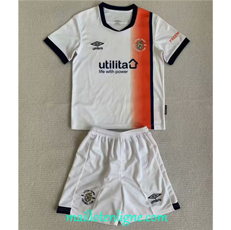 Thai Maillot Luton Town Enfant Exterieur 2023 2024 ligne 4683