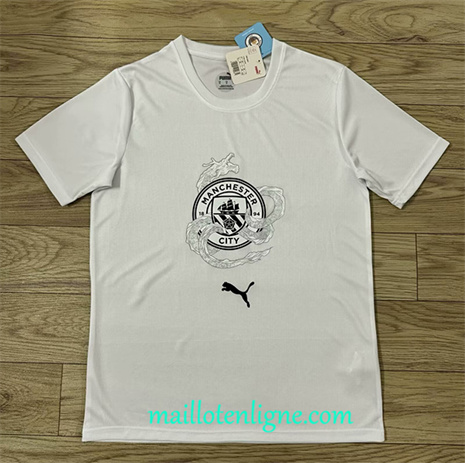 Thai Maillot Manchester City Édition spéciale T-shirt Blanco 2024 2025 ligne 4691
