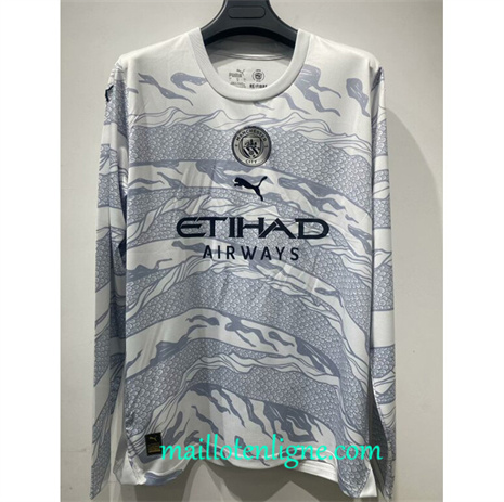 Thai Maillot Manchester City spéciale Manche Longue 2023 2024 ligne 4693