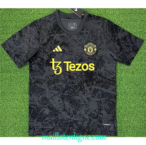 Thai Maillot Manchester United Rose/Noir/Gris 2023 2024 ligne 4700