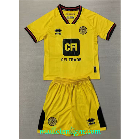 Thai Maillot Sheffield United Enfant Exterieur 2023 2024 ligne 4708