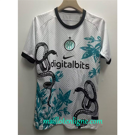 Thai Maillot Inter Milan dragon pattern 2024 2025 ligne 4736