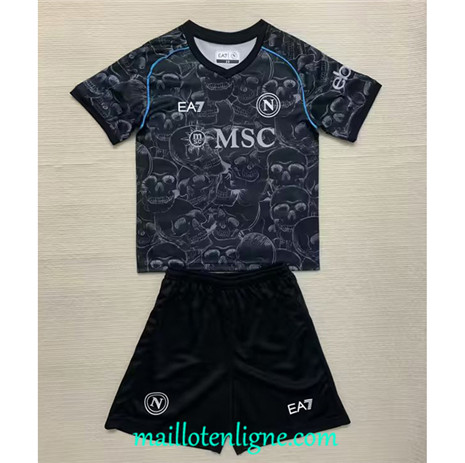 Thai Maillot Napoli Enfant Halloween Edition 2023 2024 ligne 4749