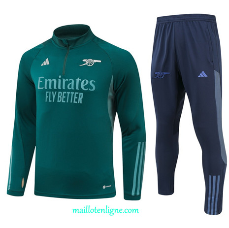 Thai Maillot Ensemble Arsenal Survetement vert 2024 2025 ligne 4788