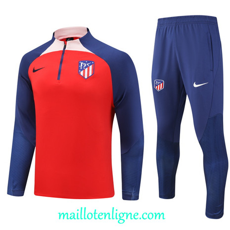 Thai Maillot Ensemble Atletico Madrid Enfant Survetement rouge 2024 2025 ligne 4892