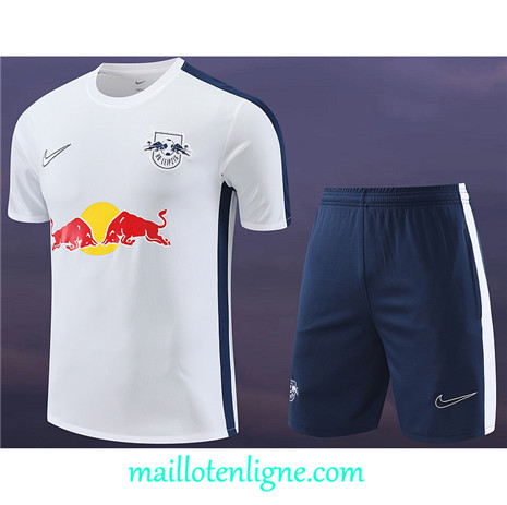 Thai Maillot Ensemble RB Leipzig Training Blanc 2024 2025 ligne 4989