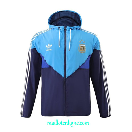 Thai Maillot Coupe vent Argentine bleu 2024 2025 ligne 4996