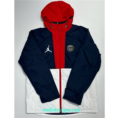 Thai Maillot Doudoune Veste Paris Paris Saint-Germain bleu 2024 2025 ligne 5048