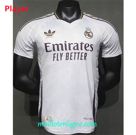 Thai Maillot Player Real Madrid Édition Spéciale Blanc 2024 2025 ligne248208