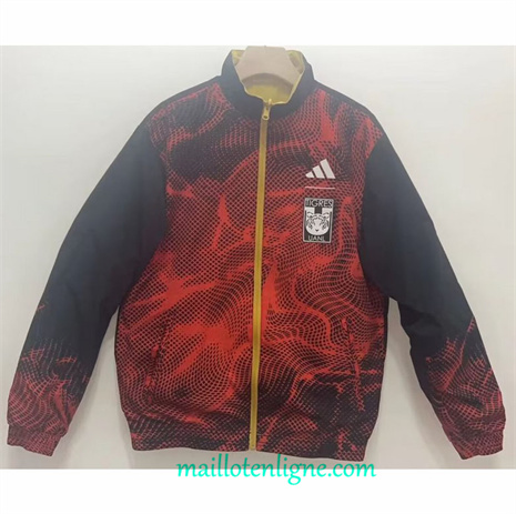 Thai Maillot Réversible Coupe vent Tigres UANL Rouge 2024 2025 ligne248930