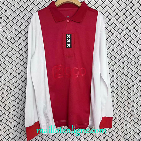 Thai Maillot de Ajax Édition commémorative Manche Longue 2025 2026 ligne253004
