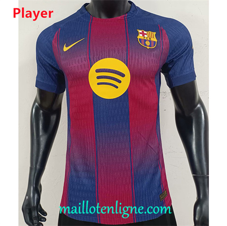 Thai Maillot de Player Barcelone Rouge 2025 2026 ligne253400