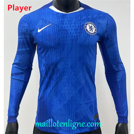 Thai Maillot de Player Chelsea Domicile Manche Longue 2025 2026 ligne253439