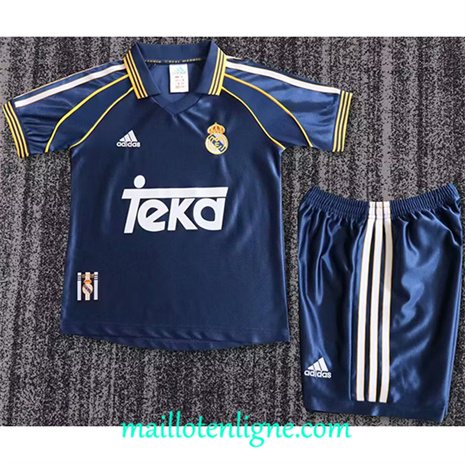 Thai Maillot de Retro Real Madrid Enfant Exterieur 1998-00 ligne253580