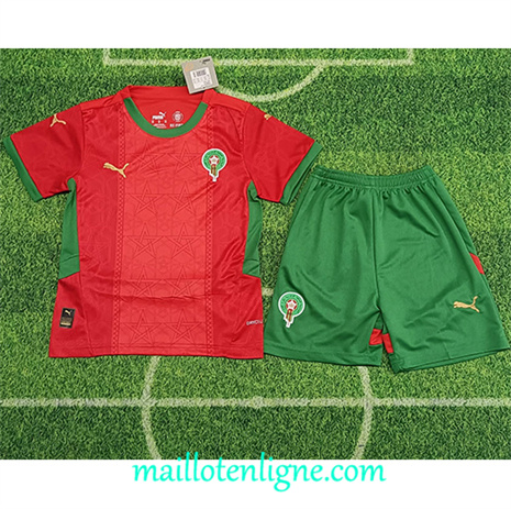 Thai Maillot de Maroc Enfant Domicile 2024 2025 ligne253197