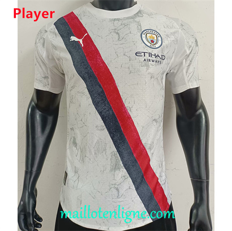 Thai Maillot de Player Manchester City Blanc 2025 2026 ligne253443
