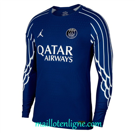 Thai Maillot de Paris Saint-Germain Third Manche Longue 2024 2025 ligne253339