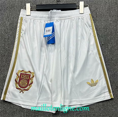Thai Maillot de Bayern Munich Short 125e ​​anniversaire Blanc 2025 2026 ligne253746