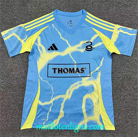 Thai Maillot de Philadelphia Bleu 2025 2026 ligne253090