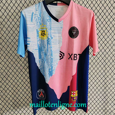 Thai Maillot Inter Miami Messi Argentine co-marqué 2025 2026