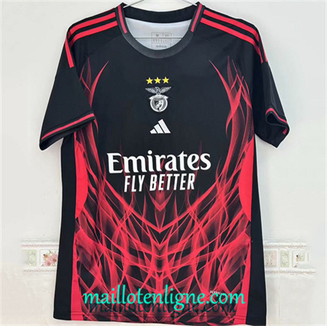 Thai Maillot Benfica Rouge/Noir 2025 2026