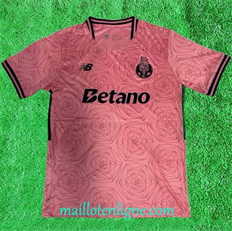 Thai Maillot Porto Exterieur Rose 2025 2026