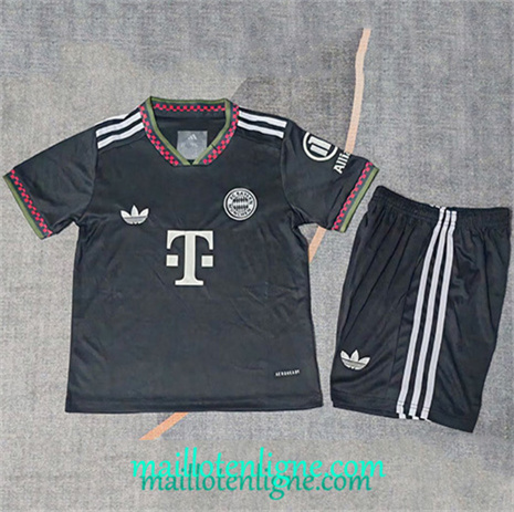 Thai Maillot Bayern Munich Enfant noir 2025 2026