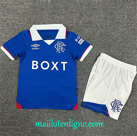Thai Maillot Rangers Enfant Domicile 2025 2026