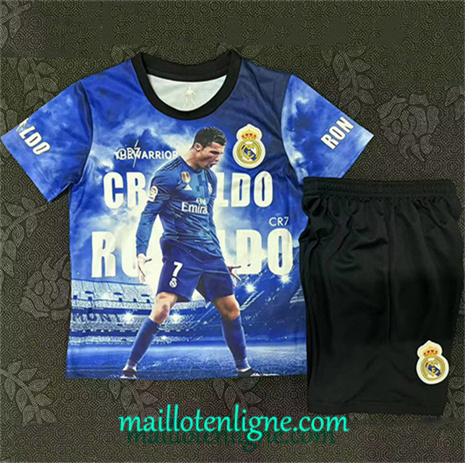 Thai Maillot Enfant Real Madrid Bleu 2025 2026