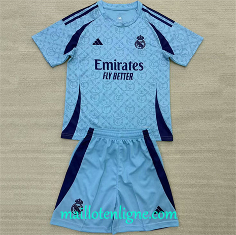 Thai Maillot Real Madrid Enfant Bleu 2025 2026