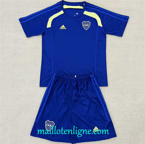 Thai Maillot Boca Juniors Enfant Training Bleu 2025 2026