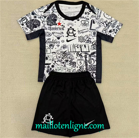Thai Maillot Club America Enfant pre-match 2025 2026